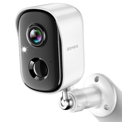 ZEEPORTE 2K Wireless Outdoor Security Camera