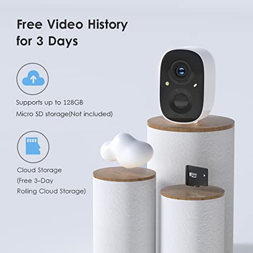 Wireless 1080P Outdoor Security Camera 2-Pack