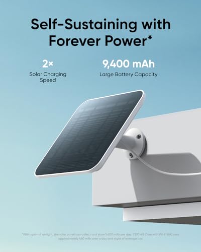 eufy Security 4G LTE 4K Solar Camera