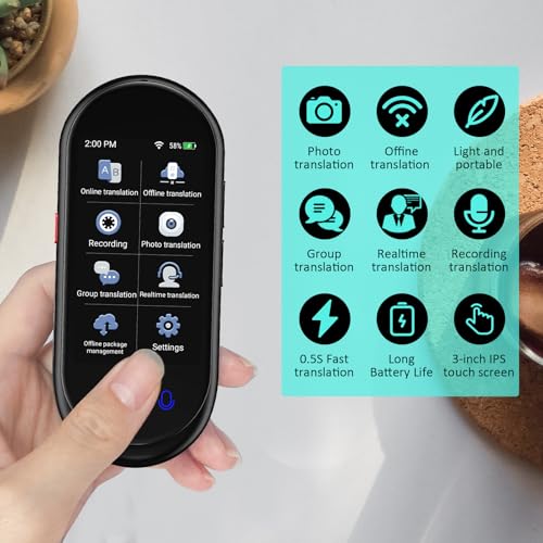 VORMOR AI Language Translator for Travel and Learning