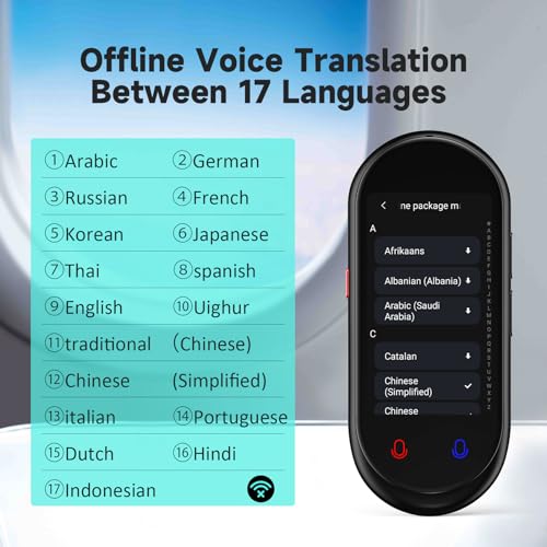 VORMOR AI Language Translator for Travel and Learning