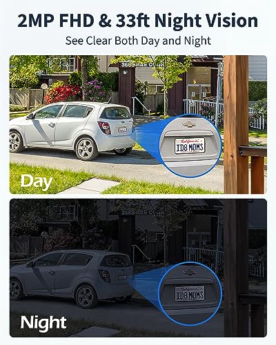 Wireless Video Doorbell Camera with Chime and Motion Zones