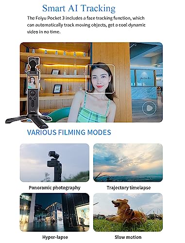 FeiyuTech Pocket 3 Kit with 4K Stabilizer