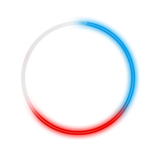 Patriotic Red, White, Blue Glow Necklaces (50 Pack)