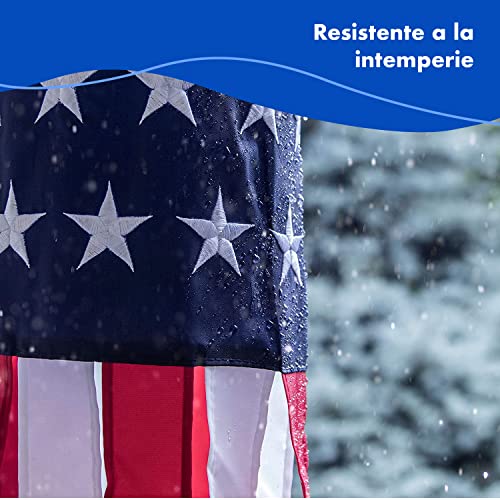 American Flag Windsock Set - Patriotic Outdoor Decor