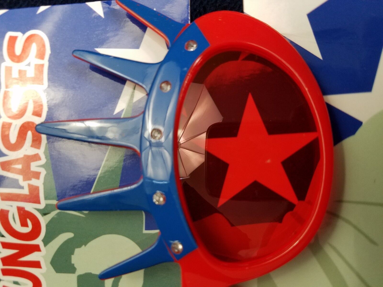 Patriotic Red, White & Blue Liberty Sunglasses