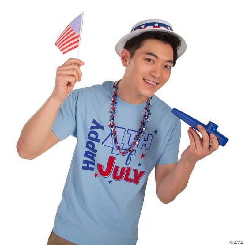 Patriotic Red, White, and Blue Glow Sticks - 50 Pack