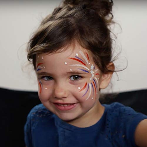 Patriotic Face Painting Palette for Celebrations