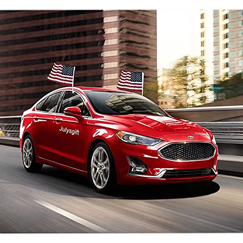 4th of July Car Flag Set (12)