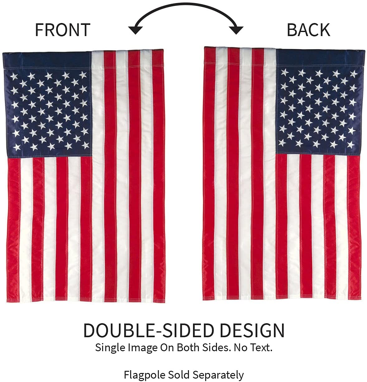 Outdoor Patriotic Garden Flag