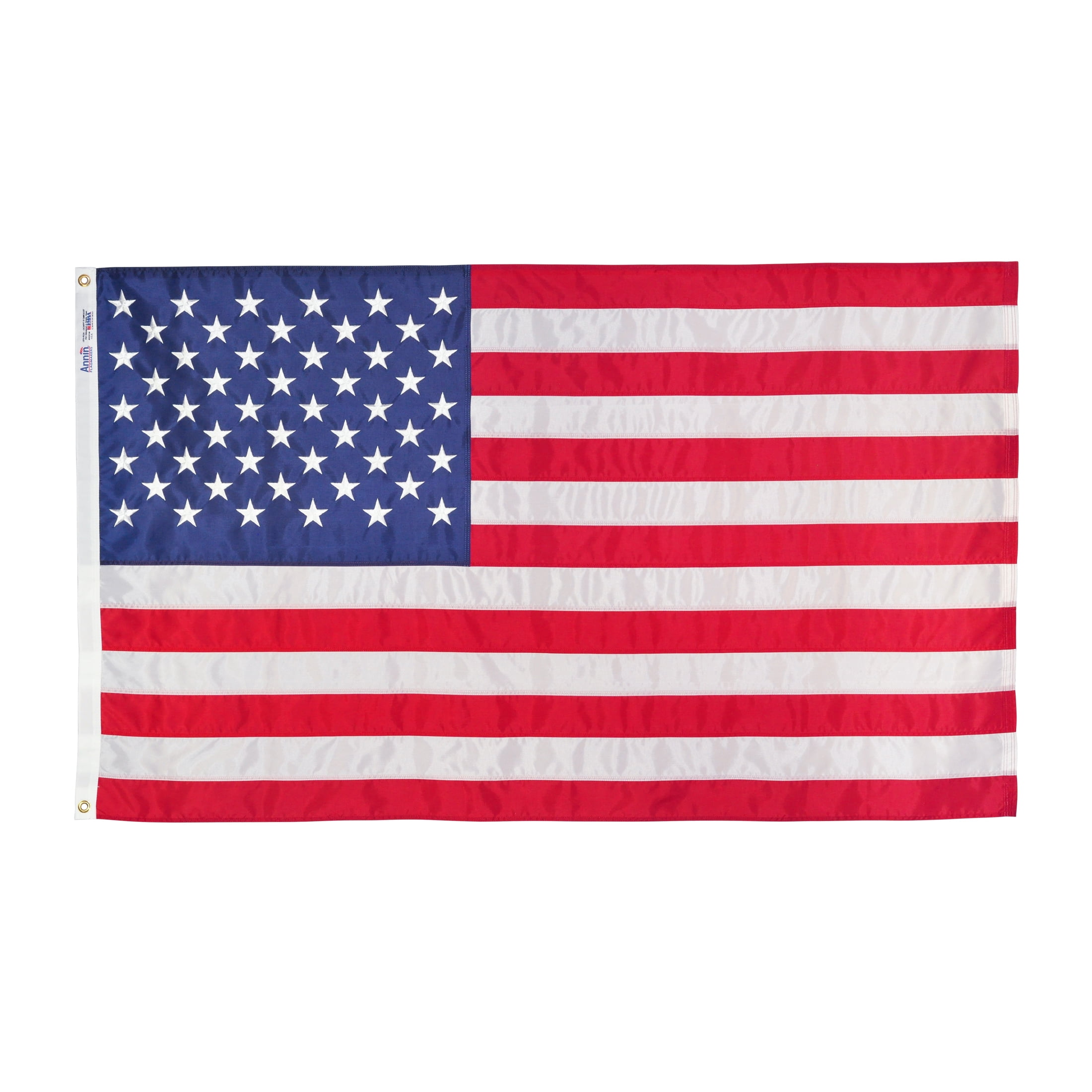 Annin's 3' x 5' Embroidered Nylon Flag