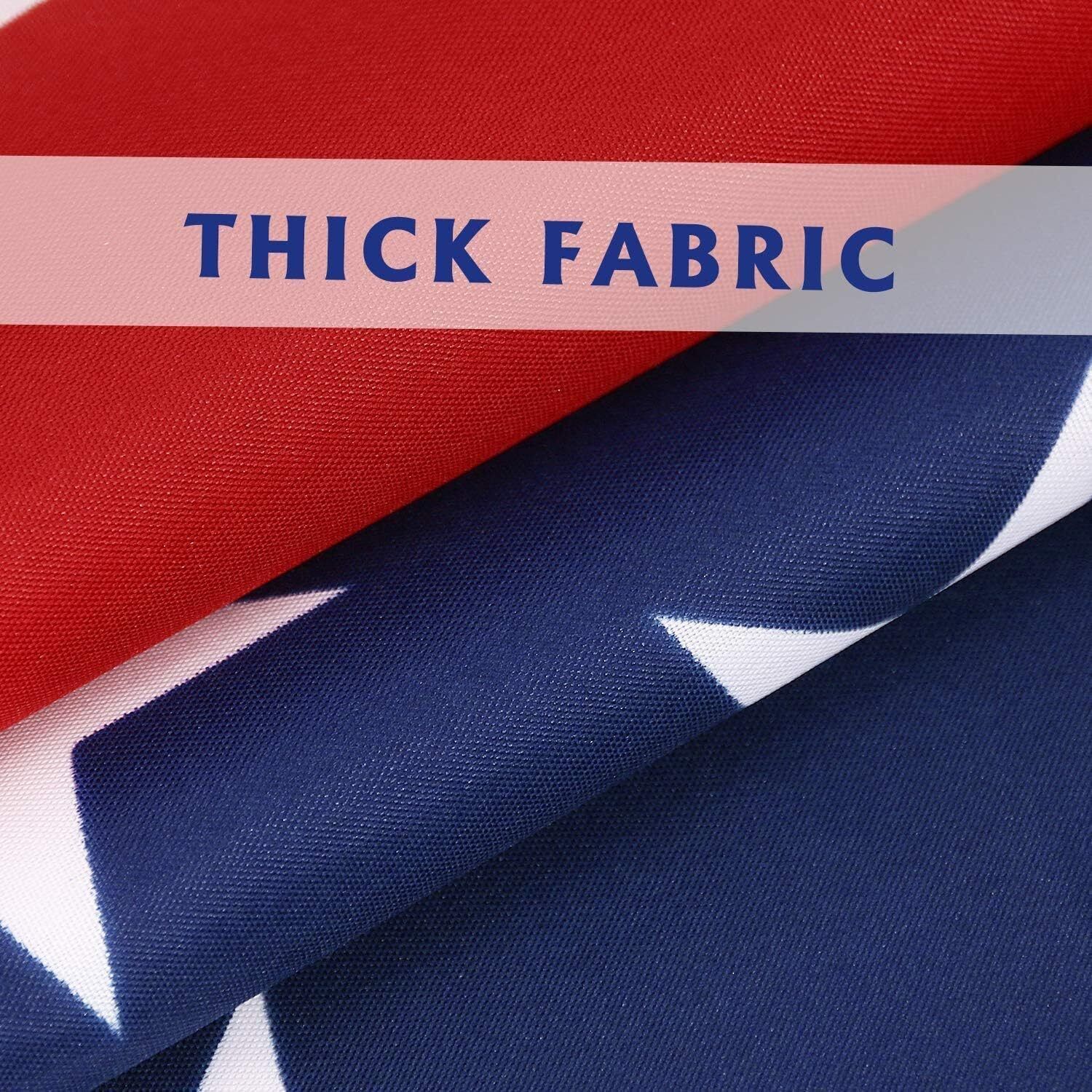 Double Sided 3-Ply Heavy Duty US Flag
