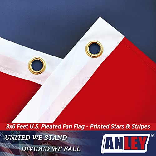 USA Patriotic Fan Flag - 3x6 Feet
