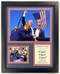 Donald Trump Framed Double Matted Rally Photos