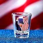 Trump Shot Glass - 1.5 oz Heavy Base