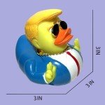 Trump Rubber Duck - Fun Patriotic Bath Toy