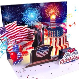 Musical Pop-Up Birthday Card with Light & Candle