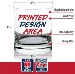 Trump 100% Made in USA Whiskey Glass 10.5 oz