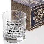 Trump 100% Made in USA Whiskey Glass 10.5 oz