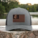 Trump 45 47 Trucker Hat - Perfect Gifts for Dad