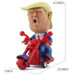 Trump 2024 Motorcycle Toy Figure - Fun Gift