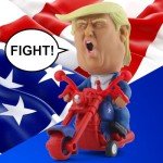 Trump 2024 Motorcycle Toy Figure - Fun Gift