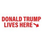 Trump Lives Here Self-Inking Custom Stamp