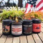 Trump Birthday Candle - Celebrate with Patriot Pride