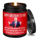 Trump Birthday Candle - Celebrate with Patriot Pride