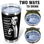 Make Coffee Great Again 20oz Travel Mug