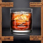 Donald Trump Laser Engraved Whiskey Glass Gift