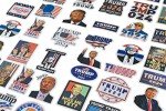 100 Pack Trump 2024 Stickers for All Uses