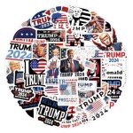 60PCS Donald Trump Stickers - Funny & Patriotic