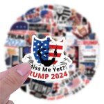 60PCS Donald Trump Stickers - Funny & Patriotic