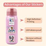 60PCS Donald Trump Stickers - Funny & Patriotic