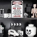 Funny Political Incorrect Tin Sign for Home Decor