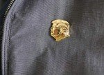 Gold Plated Donald Trump Lapel Pin, 1.2