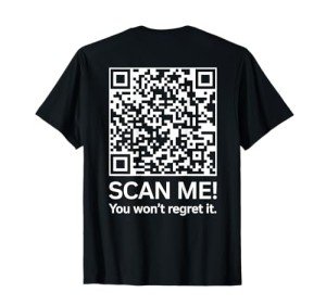 Funny Trump Dancing QR Code T-Shirt