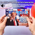 Talking Trump Birthday Card with Voice & Light