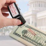 Donald Trump "Lives Here" Self-Inking Stamp