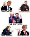 200 Pcs “I Did That” Trump Stickers Set