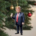 Funny Trump 2024 Christmas Tree Ornaments (7PCS)