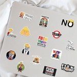 Funny Anti-Trump Stickers - 55 Pack
