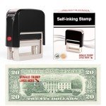 Donald Trump Lives Here Self-Inking Red Stamp