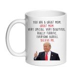 Patriotic Coffee Mug for Amazing Moms