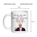 Patriotic Coffee Mug for Amazing Moms