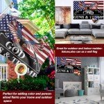 Trump 2024 Patriotic Eagle Flag - 3x5 Outdoor