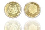 2024 Trump Gold-Plated Coin in Display Case
