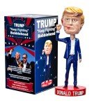 Trump Keep Fighting Bobblehead for Patriotic Supporters