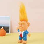 Trump 2025 Rubber Troll Doll - Fun Gift!